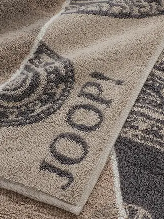 JOOP | Duschtuch 80x150cm CONTOUR PAISLY Creme | camel